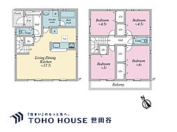 調布市富士見町3丁目 新築 全8-3