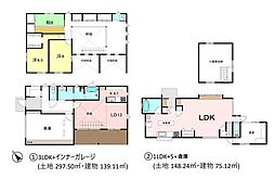 行徳小・行健中学区　富久山町久保田　中古戸建