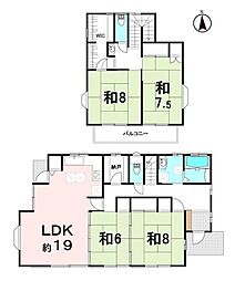 桜小・第3中学区　字名倉　中古戸建