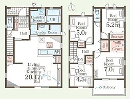 小山田小・大槻中　大槻前畑　新築戸建　3号棟