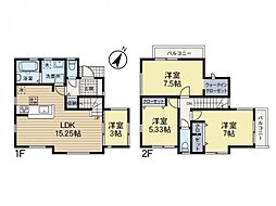 府中市若松町3丁目 1号棟