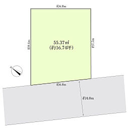 新宿区神楽坂6丁目　土地