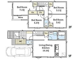 中田駅　歩15分　横浜市泉区中田南5丁目