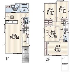 中田駅　歩4分　横浜市泉区中田南2丁目　NO.3