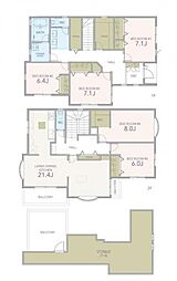 中田駅　歩15分　横浜市泉区中田南5丁目