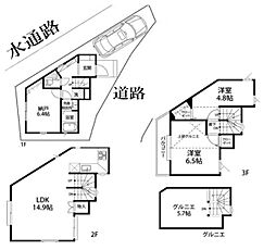 大口駅　歩14分　横浜市神奈川区西寺尾1丁目