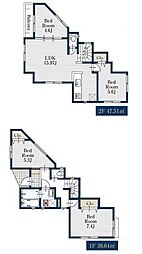南太田駅　歩13分　横浜市南区庚台　　2号棟