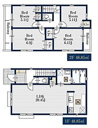 市ヶ尾駅　歩13分　横浜市青葉区荏田西3丁目