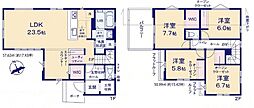 新築戸建　若葉区若松町（都賀駅） 1号棟