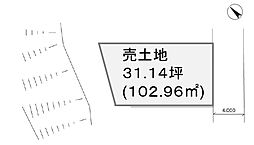 土地　習志野市屋敷３丁目（京成大久保駅）