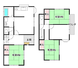 中古戸建　市川市柏井町３丁目（市川大野駅）