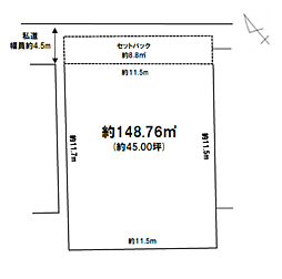 土地　習志野市新栄２丁目（実籾駅）