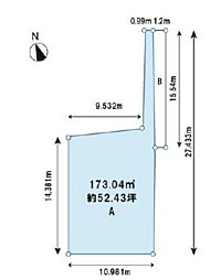 土地　若葉区加曽利町（小倉台駅）