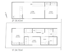 中古戸建　船橋市金杉８丁目（滝不動駅）