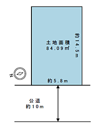 売地　中央区都町７丁目（千葉駅）