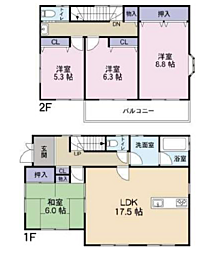 中古戸建　佐倉市中志津５丁目（志津駅）