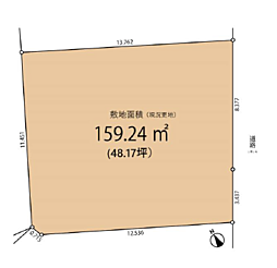 土地　中央区矢作町（千葉寺駅）