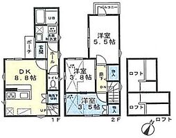 未入居戸建て　市川市曽谷５丁目（市川駅）