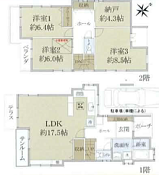 中古戸建　船橋市松が丘５丁目（北習志野駅）