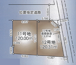 土地　緑区古市場町　全２区画（浜野駅） 12号地
