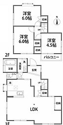 中古戸建 船橋市高野台1丁目(鎌ヶ谷大仏駅)