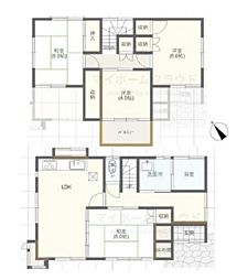 中古戸建　市原市北国分寺台４丁目（五井駅）