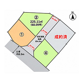 土地　市原市草刈（ちはら台駅） 2号地