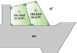 土地　緑区あすみが丘２丁目　全２区画（土気駅） 1号地