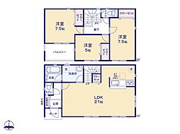 厚木市上依知第26　新築戸建　全11棟　3号棟