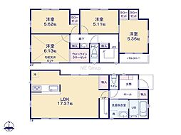 藤沢市亀井野　新築戸建　全3棟　1号棟