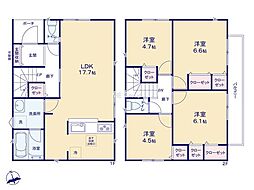 綾瀬市深谷南3丁目第22　新築戸建　全1棟
