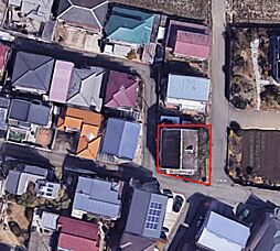 桶川川田谷 三方向道路×角地 建築条件なし売地
