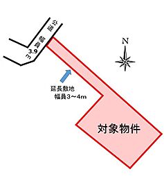 船穂町船穂建築条件なし　土地