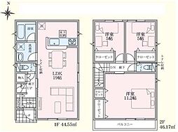 塩竈市藤倉 第2　新築戸建　全2棟