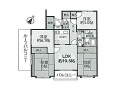 米ケ袋第2パーク・マンション 402号室