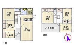 大崎市古川宮沢新田町　中古戸建