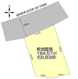 塩竈市赤坂　土地　1区画