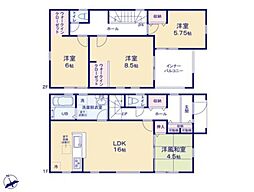 柴田郡柴田町槻木白幡3丁目　新築戸建