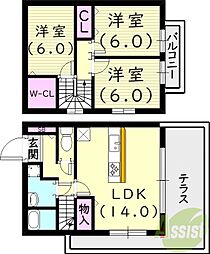 松山タウンハウス　C棟