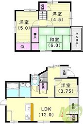 段上町4丁目貸家