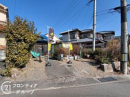 八幡市八幡河原崎　建築条件無し土地