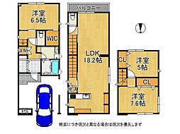 京都市伏見区桃山町弾正島　新築一戸建て　2号地