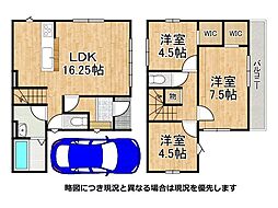 京都市山科区大塚南溝町　新築一戸建て　1期　全1区画