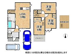 京都市山科区西野野色町　中古一戸建て
