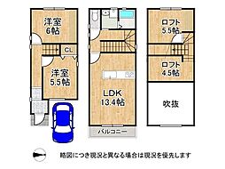 京都市山科区音羽八ノ坪　新築一戸建て
