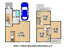 京都市山科区川田土仏　新築一戸建て