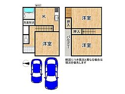 城陽市枇杷庄西ノ口　中古一戸建て