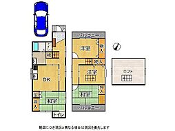 宇治市小倉町山際　中古一戸建て