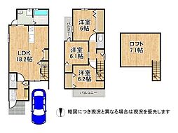 向日市物集女町出口　新築一戸建て