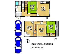 宇治市伊勢田町浮面　中古一戸建て